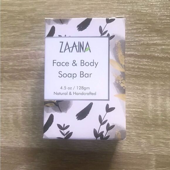 NEW β¦ ZAAINA Natural & Handcrafted Face &βBody Soap Bar - Picture 2 of 4
